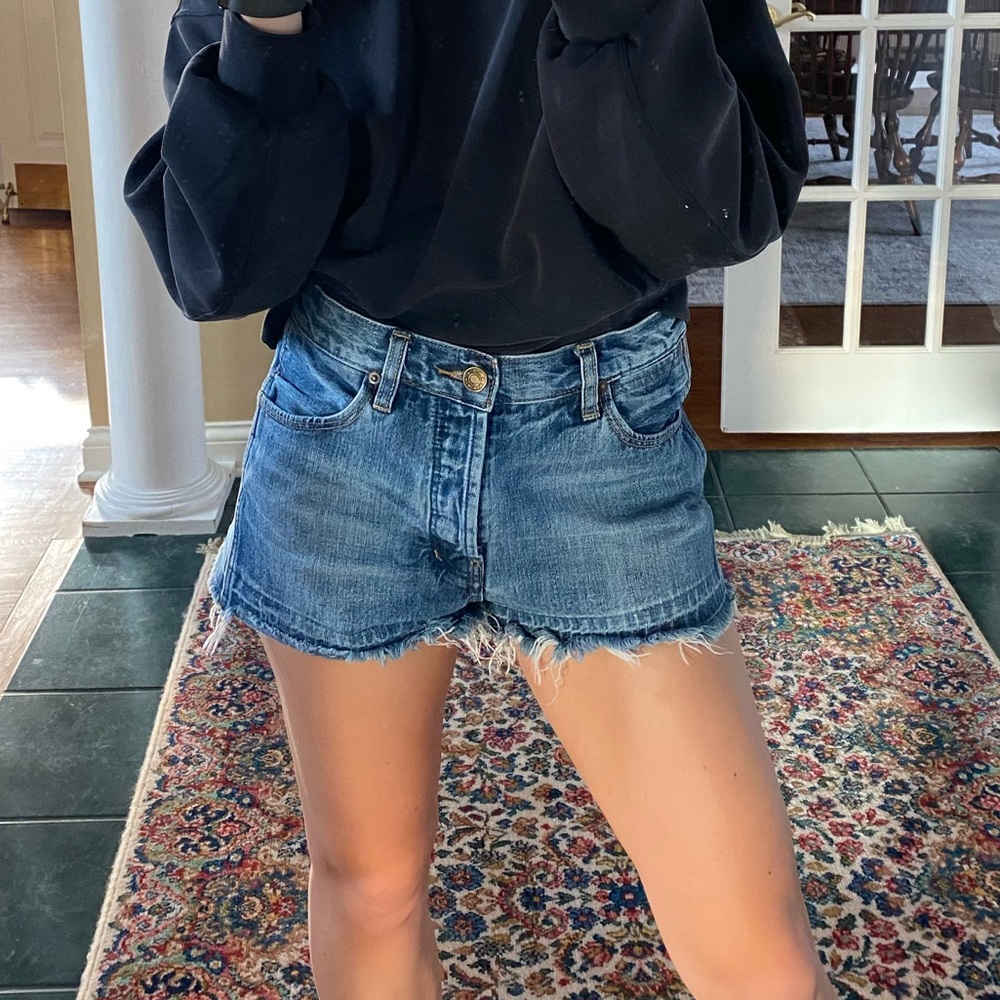 Free People classic jean shorts
